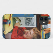 図書館のカエル Case-Mate iPhoneケース (裏面(横))