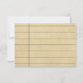 図書館のカード | 出席返信カード 出欠カード (裏面)