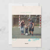 図書館のカード 年間ベスト Flat ホリデーカード (裏面)