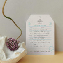 図書館のカード 年間ベスト Flat ホリデーカード