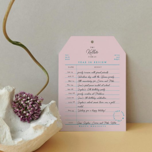 図書館のカード 年間ベスト Flat ホリデーカード