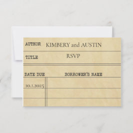 図書館のカード | 返信カード