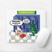 図書館のジョーク マウスパッド (マウス)