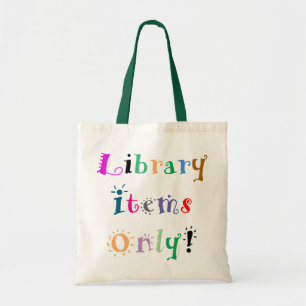 図書館のトートバック トートバッグ