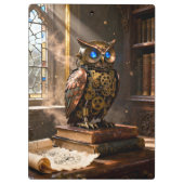 図書館のフクロウ クリップボード (裏面)