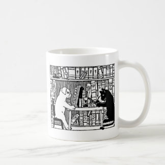 図書館のマット コーヒーマグカップ