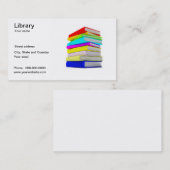 図書館の名刺 名刺 (正面/裏面)
