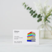 図書館の名刺 名刺 (スタンド正面)