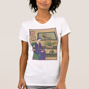 図書館の失敗のバイオレット Tシャツ