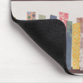 図書館の散歩のマウスパッド マウスパッド (コーナー)