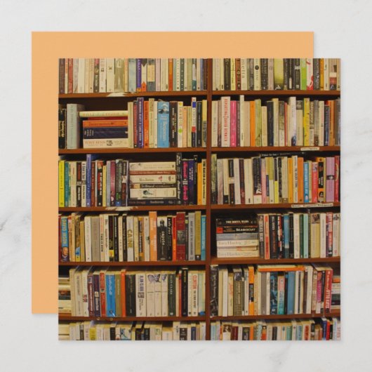 図書館の本 (正面/裏面)