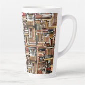 図書館の本 カフェラテマグ (右)