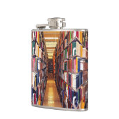 図書館の本 フラスク (左)