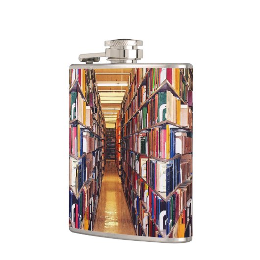 図書館の本 フラスク (左)