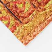 図書館の本 フリースブランケット (角)