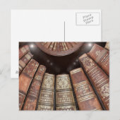図書館の本 ポストカード (正面/裏面)