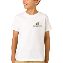 図書館の本+冒険+少年+Tシャツ