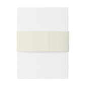 図書館の本 結婚式 カトラリー バンド クリーム 招待状ベリーバンド (裏面例)