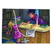 図書館の点検 ラージペーパーバッグ (裏面)