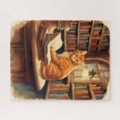 図書館の猫パズル ジグソーパズル (横)