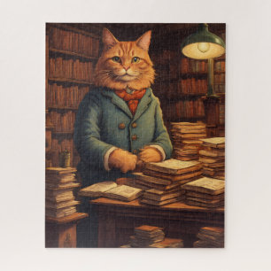 図書館の猫 #10 パズル
