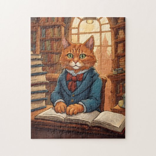 図書館の猫 #11 パズル (縦)