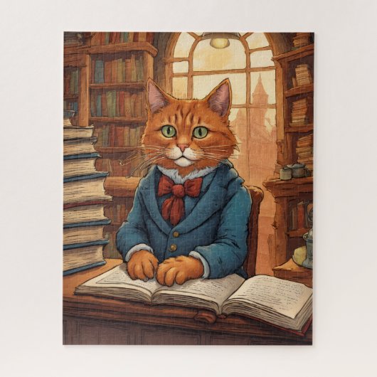 図書館の猫 #11 パズル (縦)