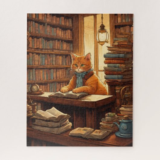 図書館の猫 #12 パズル (縦)