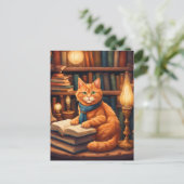 図書館の猫 #13 ポストカード (スタンド正面)