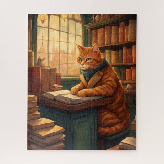 図書館の猫 #14 パズル (縦)