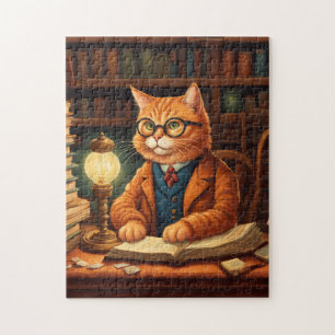 図書館の猫 #15 パズル