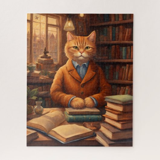 図書館の猫 #16 パズル (縦)