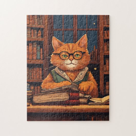 図書館の猫 #21 パズル (縦)