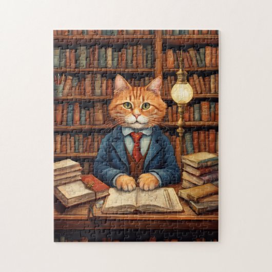 図書館の猫 #3 パズル (縦)