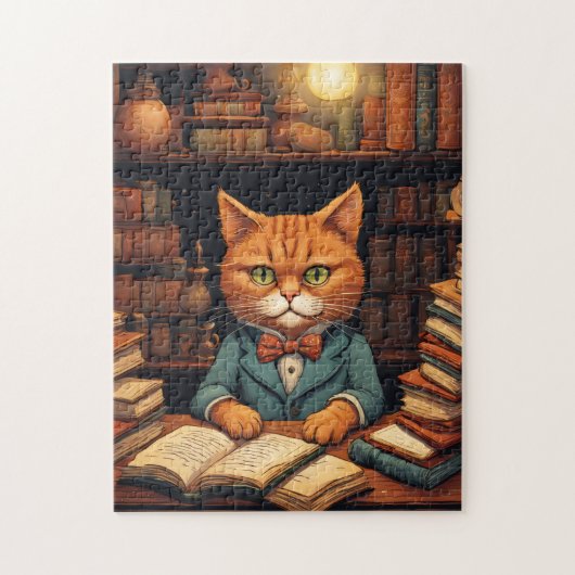 図書館の猫 #5 パズル (縦)