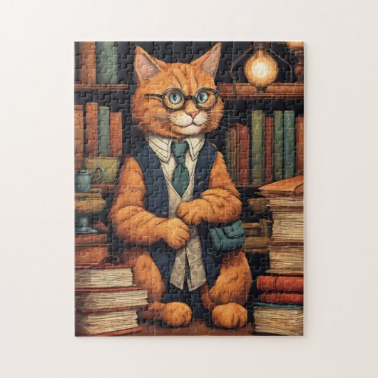 図書館の猫 #6 パズル (縦)