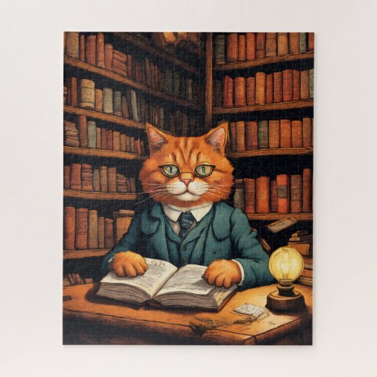 図書館の猫 #7 パズル (縦)