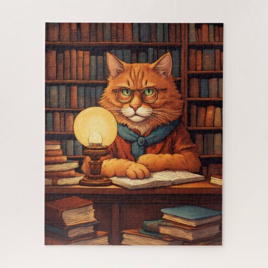 図書館の猫 #9 パズル (縦)