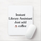 図書館の補助マウスパッド マウスパッド (マウス)