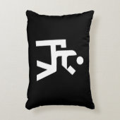 図書館の閲覧室 アクセントクッション (正面(垂直))