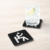 図書館の閲覧室 コースター (右側)