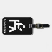 図書館の閲覧室 ラゲッジタグ (正面横)