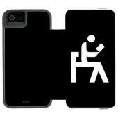 図書館の閲覧室 INCIPIO iPhoneウォレットケース (フォリオ Open)