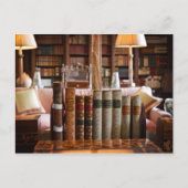図書館の静けさ ポストカード (正面)