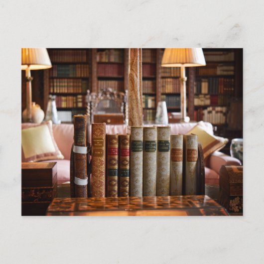 図書館の静けさ ポストカード (正面)