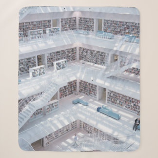 図書館の高昇写撮影 シェルパブランケット