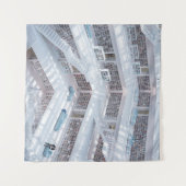 図書館の高昇写撮影 タペストリー (正面(横))