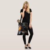 図書館の黒鴉 トートバッグ (モデル)