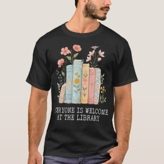 図書館へようこそ ライブラリアン リーダー Tシャツ