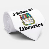 図書館を信じている ネクタイ (ロール)